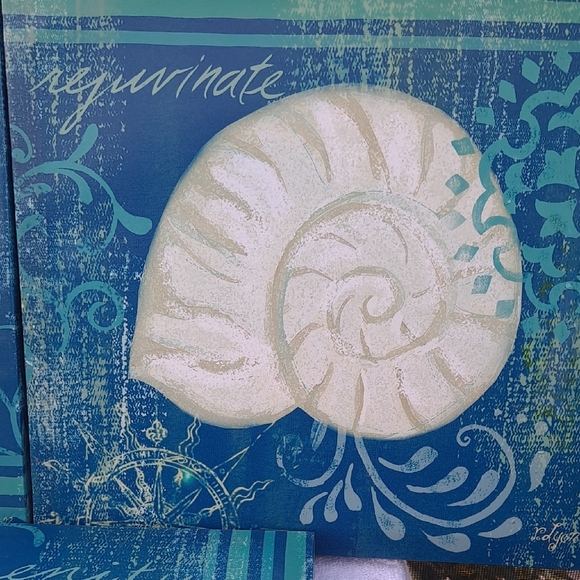 Nautical Themed Wall Art Set - Picture 3 of 6